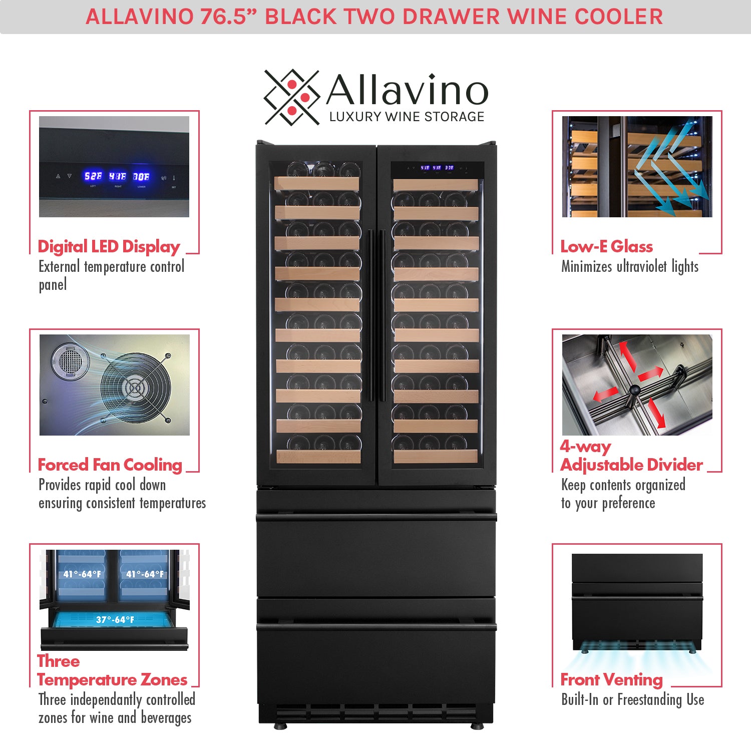 Allavino YHWR7731FD-B features