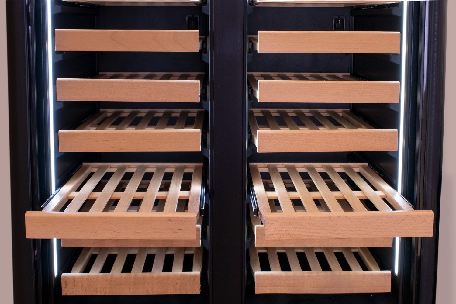 wine refrigerator shelves