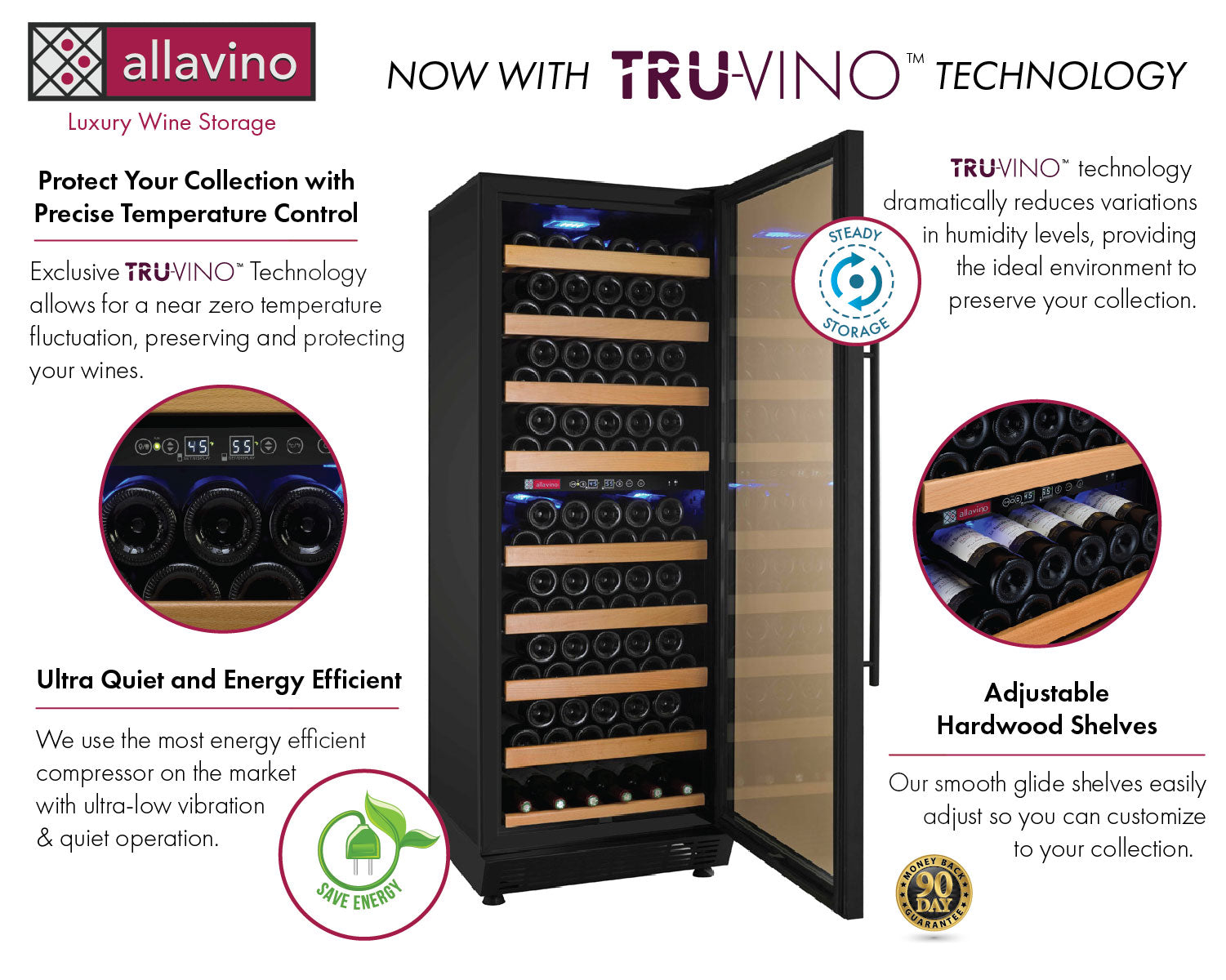 Allavino YHWR99-2BR20 Features