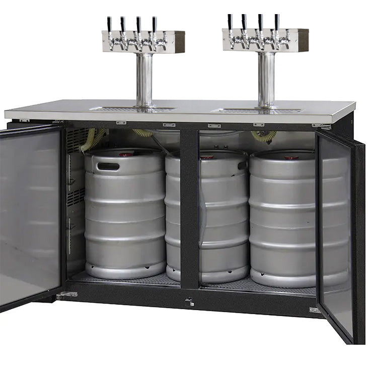 Kegco XCK-2460B-2 Keg Dispensers