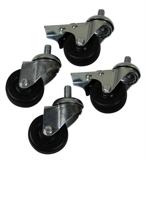 Easy roll locking casters