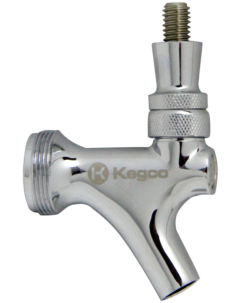 Chrome Beer Faucet with Brass Lever