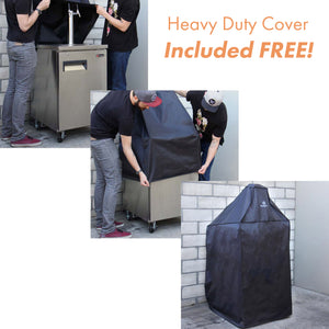 Includes kegerator cover
