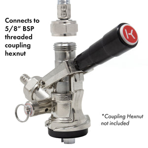 Connects to 5/8" BSP Hexnut