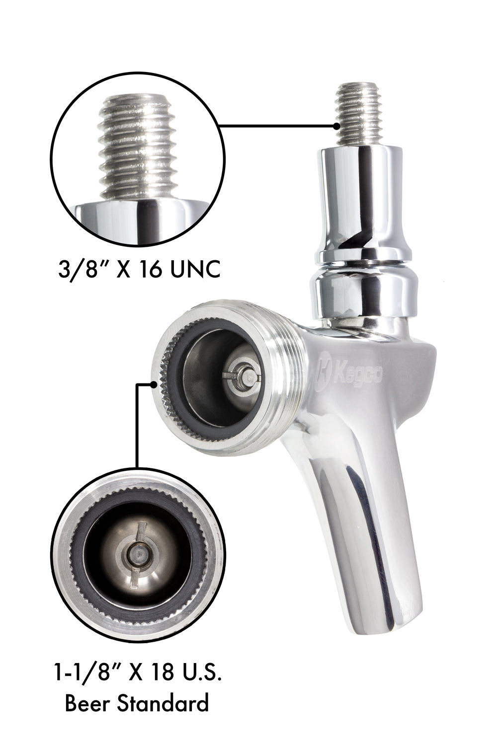 Standard Beer Faucet Threading