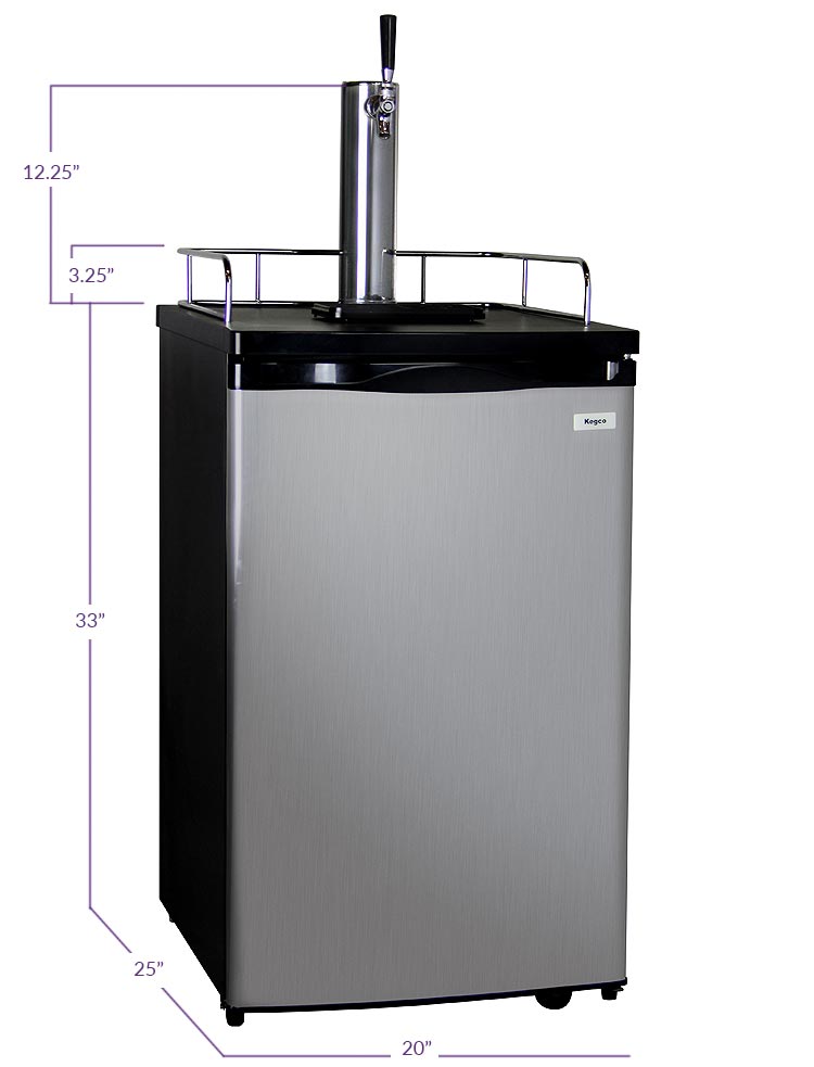 kegerator measurements