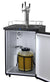 kegerator with carboy inside