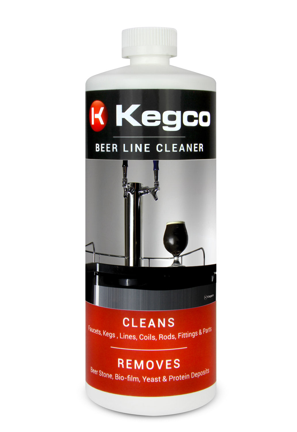 Beer Line Cleaner for Kegerators - 32 oz Bottle