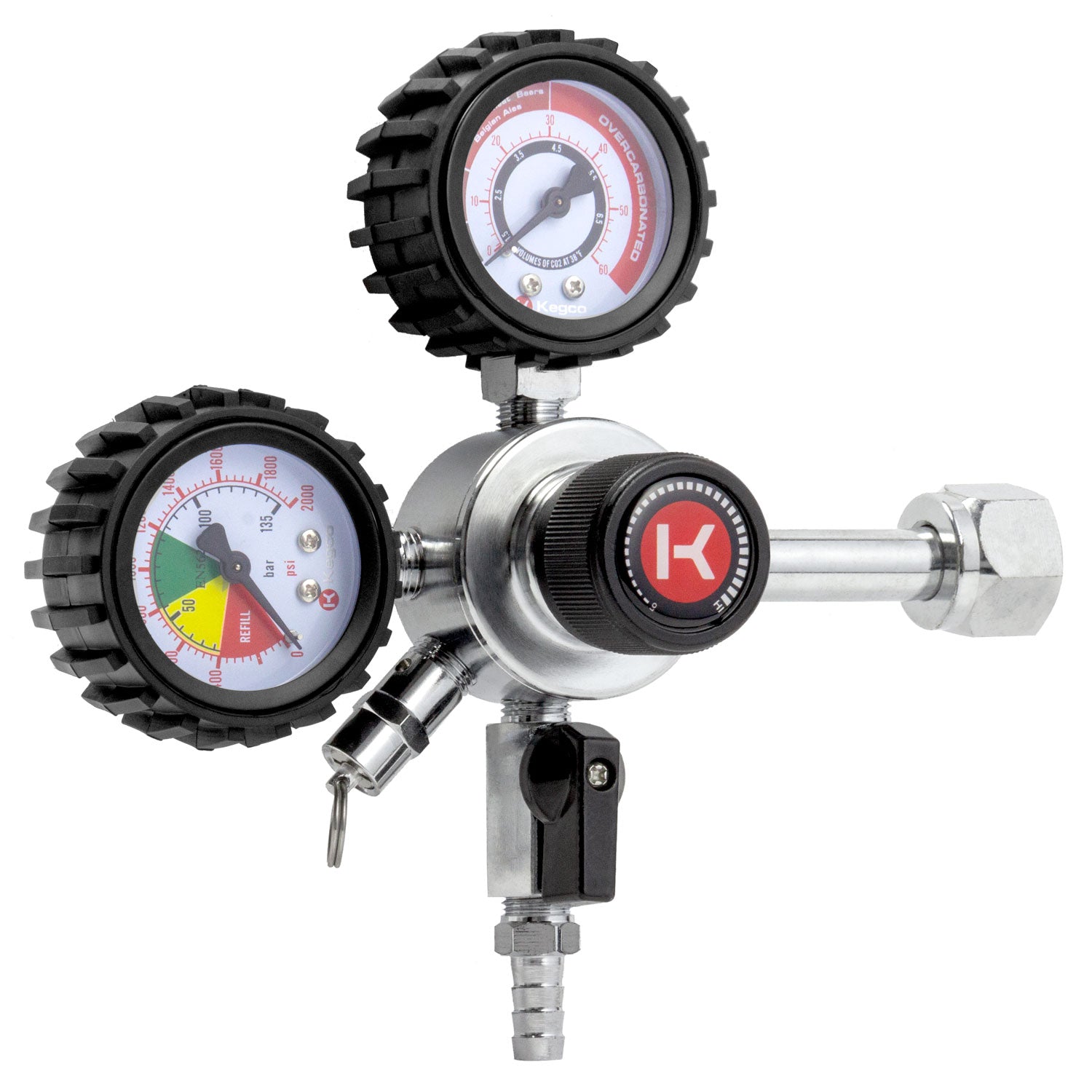 Kegco HL-62 Commercial Grade Dual Gauge Regulator