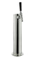 14" Polished Stainless Steel Draft Tower - Perlick Faucet