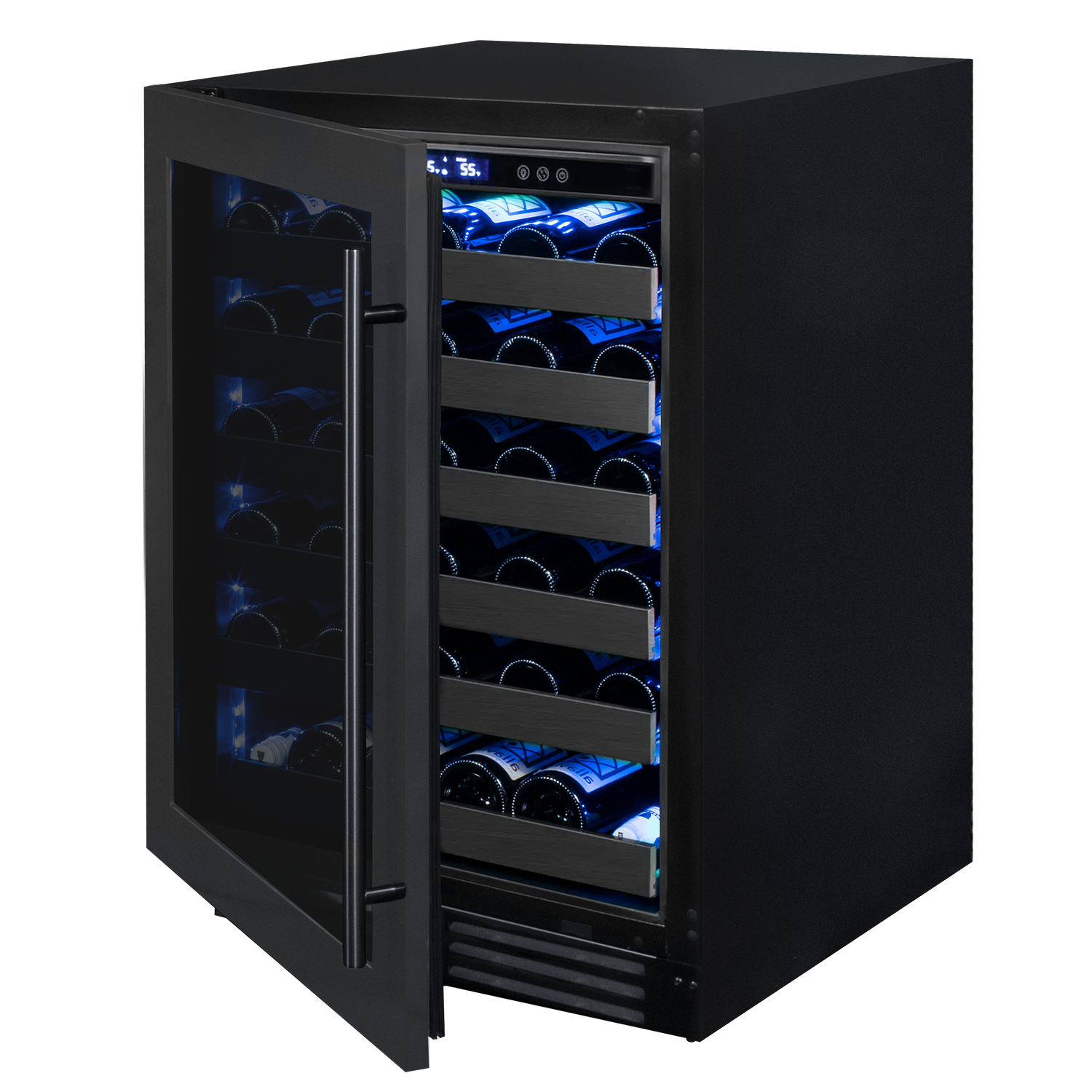 Allavino Reserva BDW5034S-1BSL LED undercounter wine refrigerator cooler