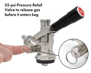 55 psi pressure release valve