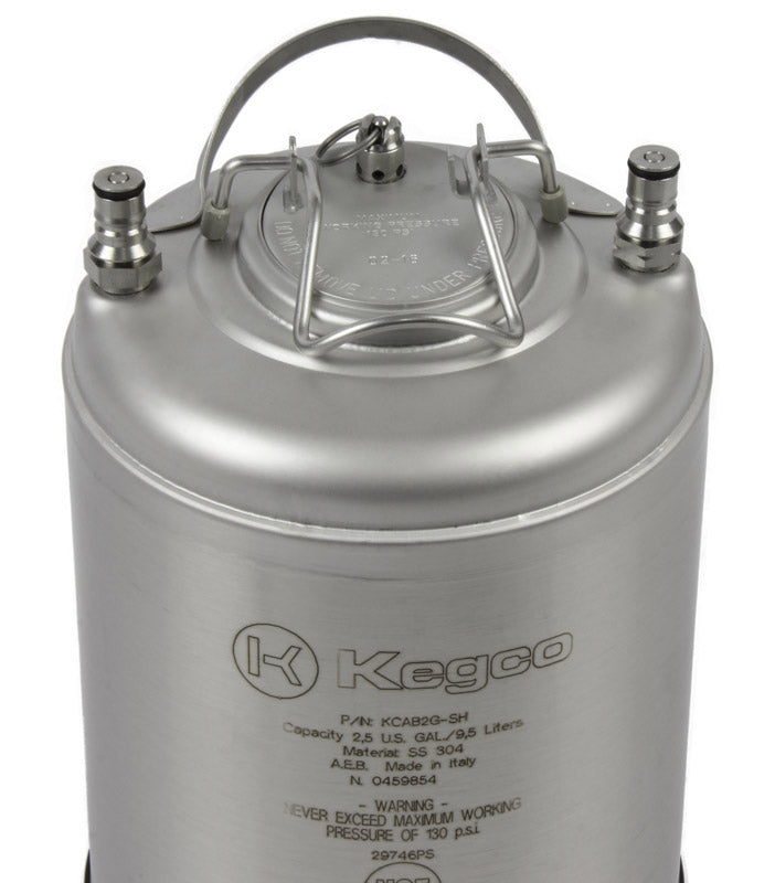 2.5 Gallon Ball Lock Keg