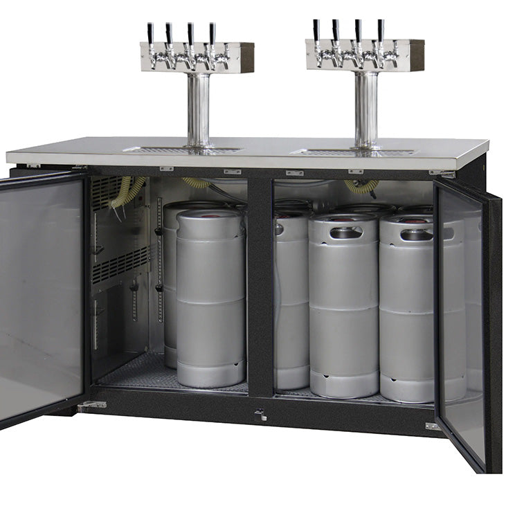 Kegco XCK-2460B-2 Keg Dispenser