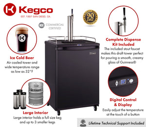 Kegco Z163B-GNK Features