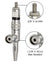7.5" Stainless Contact Nitro Stout Beer Faucet