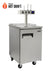 Kegco XCK-HDT-3S ® Triple Faucet Commercial Kegerator Hot Draft ® Tap Coffee Keg Dispenser - Stainless Steel
