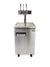 Kegco XCK-HDT-3S ® Triple Faucet Commercial Kegerator Hot Draft ® Tap Coffee Keg Dispenser - Stainless Steel