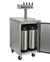 24" Wide Four Tap All Stainless Steel Commercial Kegerator with Kit