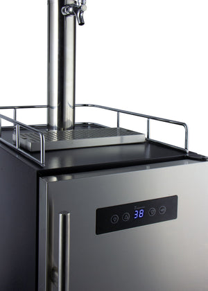 15" Wide Commercial Grade Digital Kombucha Dispenser with Stainless Door